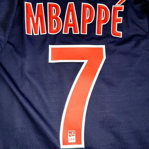 Mbappe Psg Paris Saint Germain PLAYER ISSUE 2018 2019 Soccer Jersey M - Picture 4 of 10